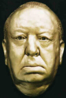 Alfred Hitchcock Sculptured Bust