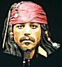 Johnny Depp color bust