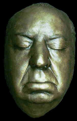 ALFRED HITCHCOCK LIFE MASK