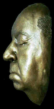 ALFRED HITCHCOCK LIFE MASK