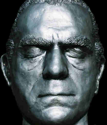 Bust sculptured Life Mask