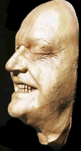 Jack Nicholson Life Mask