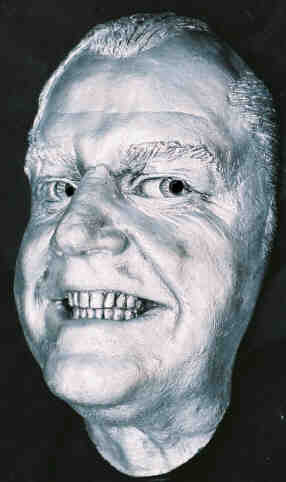 Jack Nicholson Bust sculptured Life Mask