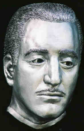 Dr. Wolf Von Frankenstein sculptured Basil Rathbone Bust Life Mask