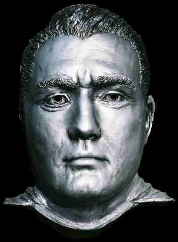 George Reeves Bust Steel Finshed sculptured Life Mask